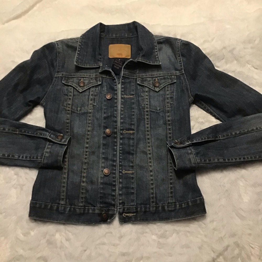 Earl Jean Original 443 Denim Jacket Petite - Picture 9 of 11